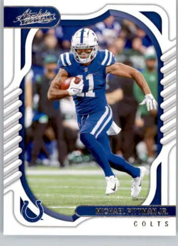 2022 Panini Absolute #30 Michael Pittman Jr. NM-MT Colts Football Trading Card Original Gloss