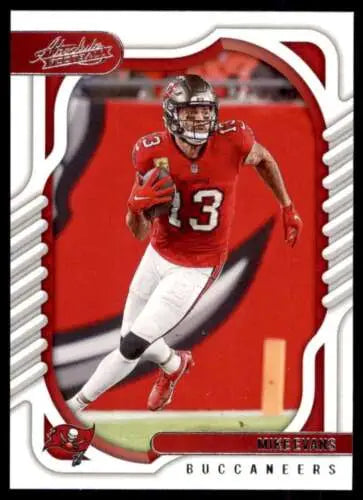 Mike Evans 2022 Panini Absolute football card featuring original gloss design