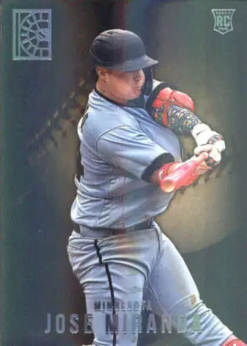 2022 Panini Capstone #39 Jose Miranda NM-MT Baseball Card with original gloss finish