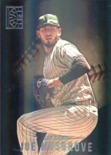 Joe Musgrove 2022 Panini Capstone baseball card with original gloss NM-MT Padres