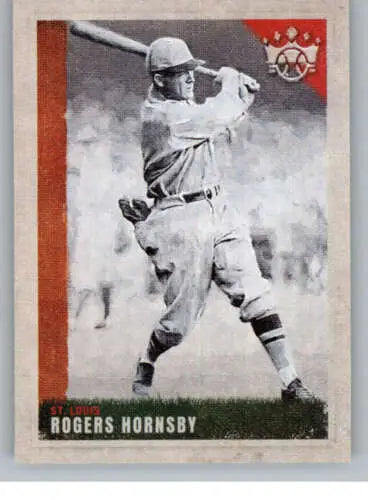 Rogers Hornsby baseball card from 2022 Panini Diamond Kings original gloss NM-MT SP