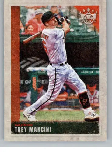 Trey Mancini baseball card from 2022 Panini Diamond Kings with original gloss finish