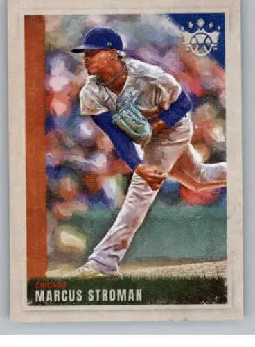 Marcus Stroman 2022 Panini Diamond Kings baseball card NM-MT Cubs Original Gloss