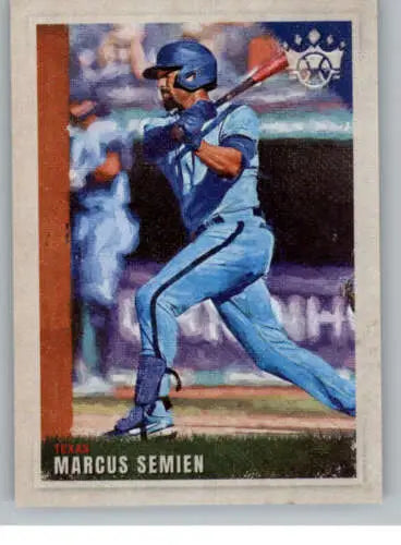 2022 Panini Diamond Kings #48 Marcus Semien baseball card with original gloss features