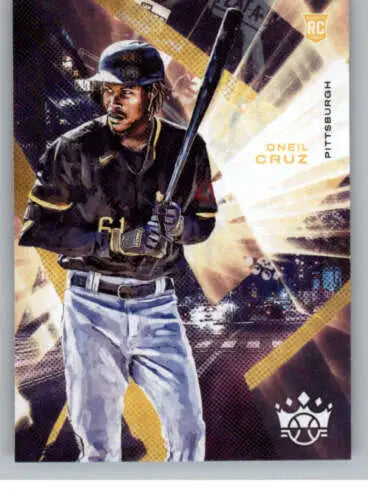 Oneil Cruz 2022 Panini Diamond Kings Rookie Card with original gloss NM-MT Pirates