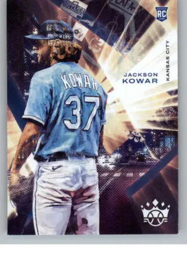 2022 Panini Diamond Kings #92 Jackson Kowar NM-MT RC Rookie baseball card original gloss