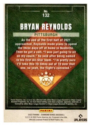 Trading card featuring a Pittsburgh sports quote and original gloss from Panini Diamond Kings