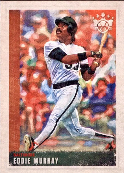 Eddie Murray Baltimore Orioles card from 2022 Panini Diamond Kings series #74 NM