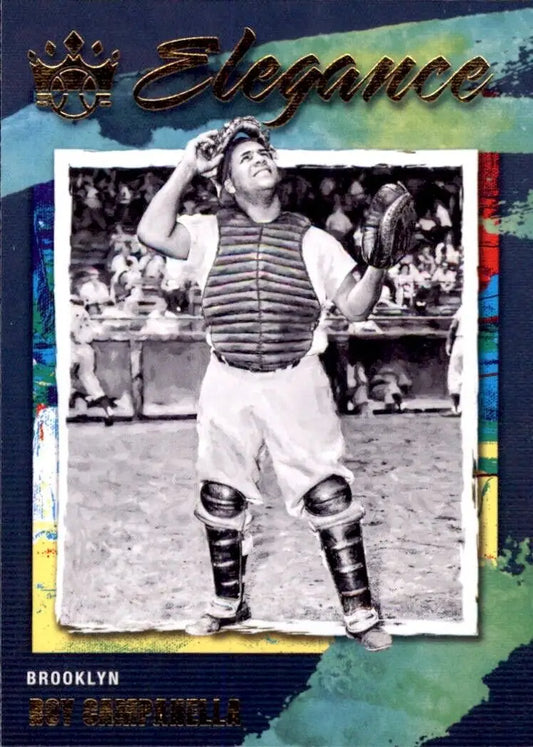 Vintage 2022 Panini Diamond Kings Elegance Roy Campanella Brooklyn Dodgers MLB card