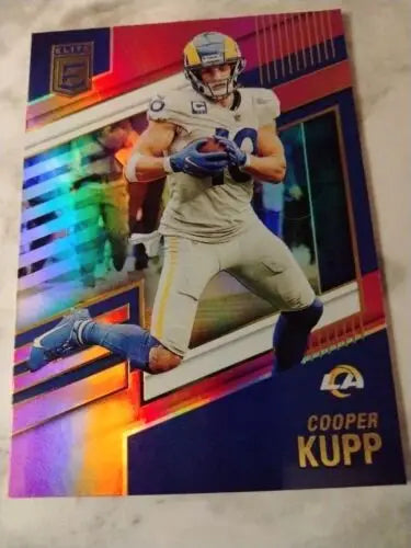 Cooper Kupp 2022 Panini Donruss Elite Los Angeles Rams Pink Parallel Football Card