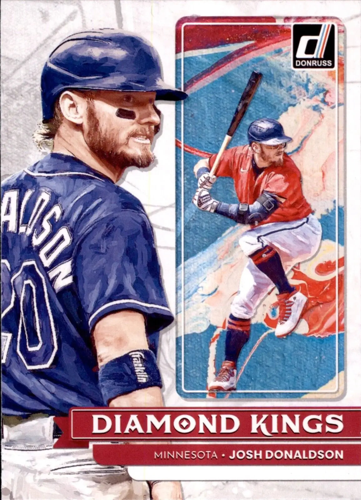 Josh Donaldson Diamond Kings baseball card from 2022 Panini Donruss collection