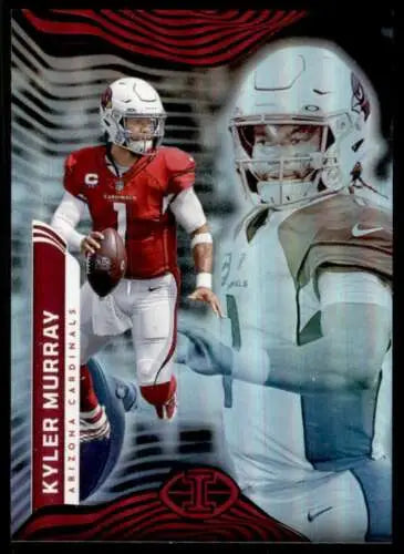 Kyler Murray football card from 2022 Panini Illusions Retail showcasing original gloss