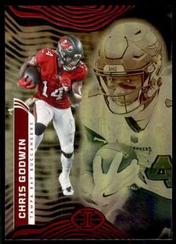 Chris Godwin football card from 2022 Panini Illusions Retail featuring original gloss