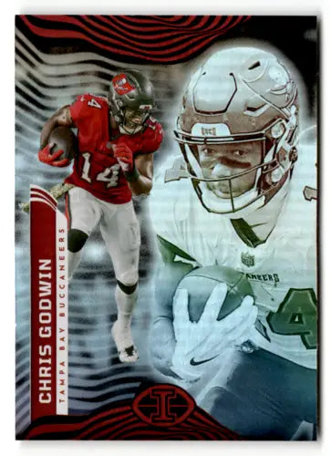 Chris Godwin 2022 Panini Illusions Retail football card with original gloss, Buccaneers