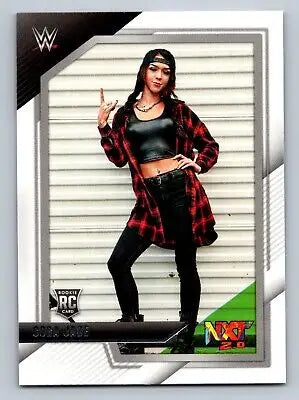 Cora Jade rookie card from 2022 Panini NXT 2.0 WWE #13 collectible trading card