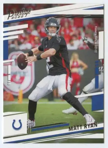 2022 Panini Prestige #11 Matt Ryan NM-MT Colts football card with original gloss finish