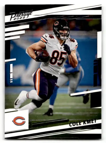 2022 Panini Prestige #51 Cole Kmet football card in original gloss, Bears