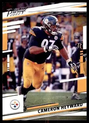 Cameron Heyward football card from 2022 Panini Prestige, Pittsburgh Steelers #251