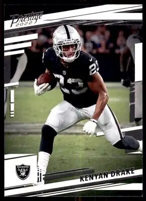 Panini Prestige Football Card featuring Kenyan Drake from Las Vegas Raiders #172