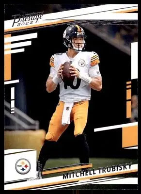 Mitchell Trubisky football card from 2022 Panini Prestige, Pittsburgh Steelers #244