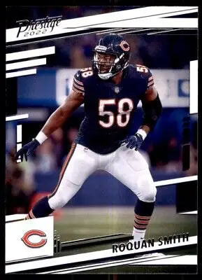 Roquan Smith football card from 2022 Panini Prestige Chicago Bears #54 text-align center