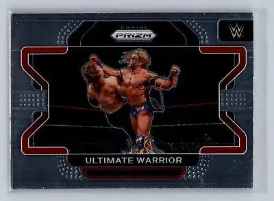 Ultimate Warrior wrestling card from 2022 Panini Prizm WWE with flat rate shipping option