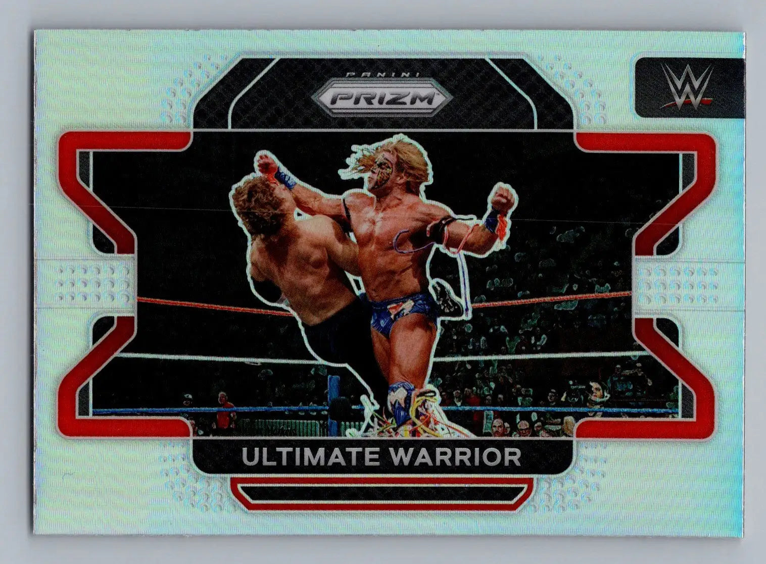 Ultimate Warrior 2022 Panini Prizm WWE #93 Silver Prizm wrestling card for collectors