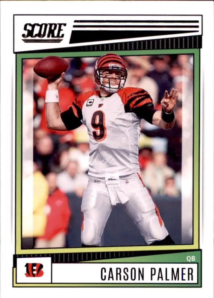 Carson Palmer Cincinnati Bengals NFL football card 2022 Panini Score #199 for collectors