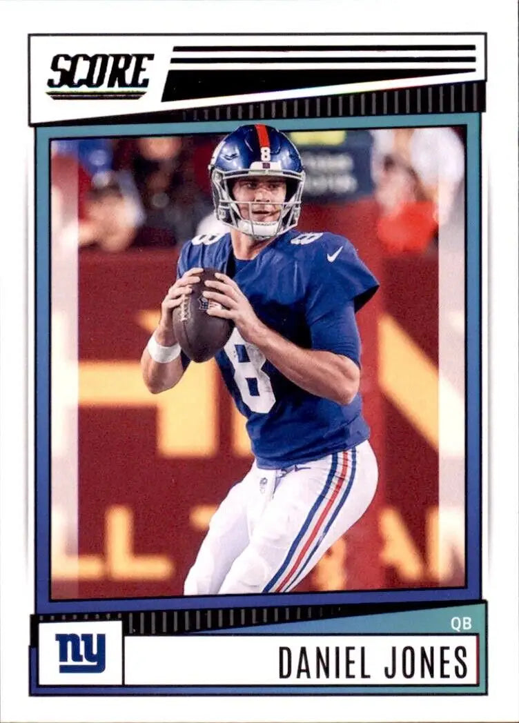 2022 Panini Score Daniel Jones New York Giants NFL Football card #234 for collectors