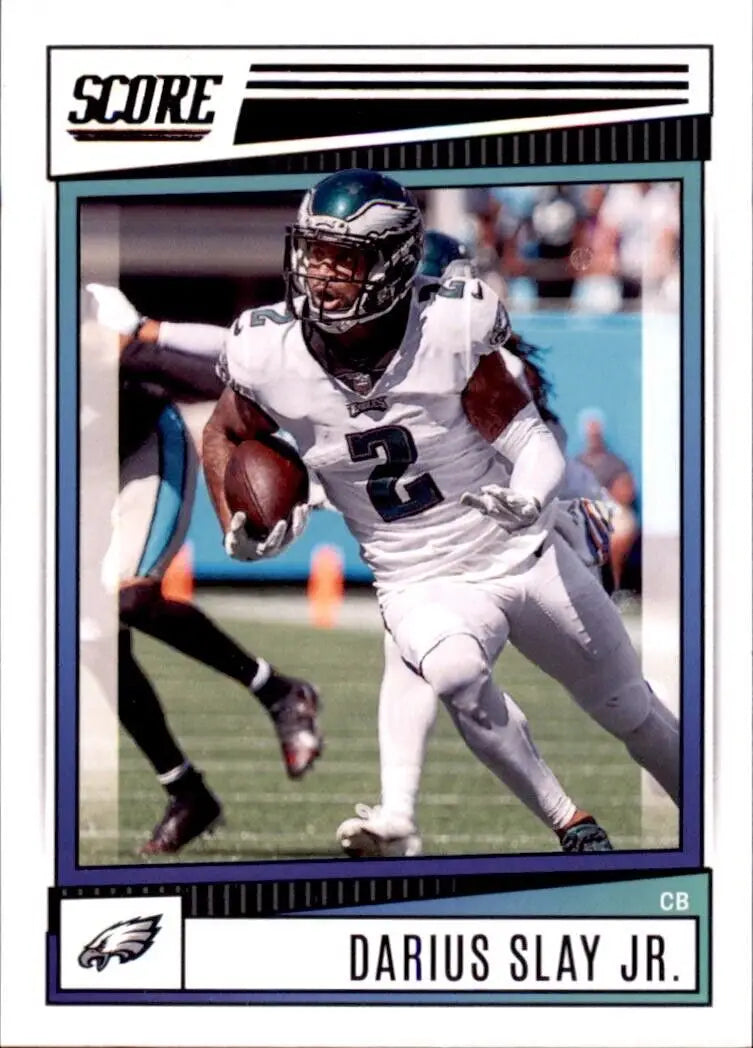 Darius Slay Jr. football card from 2022 Panini Score Eagles NFL Football #247