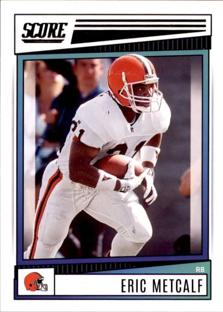 Eric Metcalf football card from 2022 Panini Score Cleveland Browns NFL #209