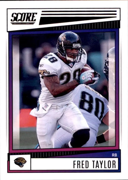 Panini Score Fred Taylor Jacksonville Jaguars NFL Football card #25 for collectors