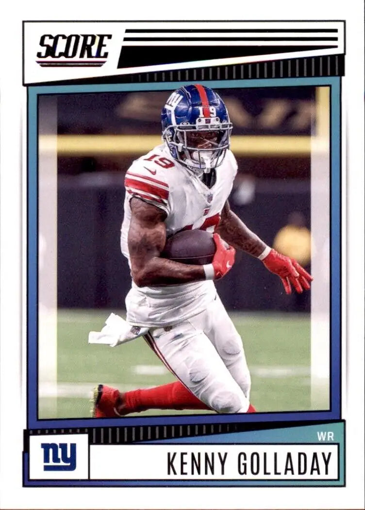 Kenny Golladay football card from 2022 Panini Score New York Giants #231