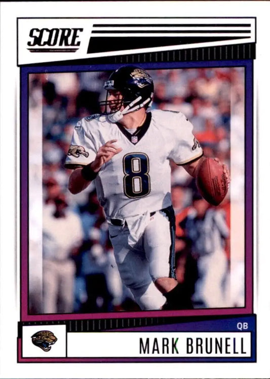 2022 Panini Score Mark Brunell Jacksonville Jaguars NFL Football card #26