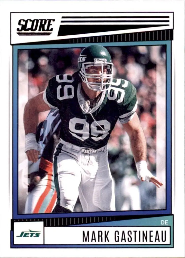 Mark Gastineau football card from 2022 Panini Score New York Jets NFL #300