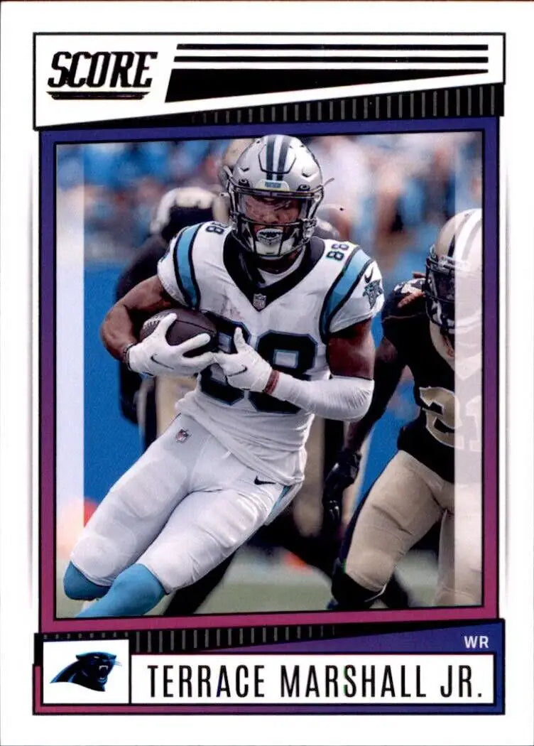 2022 Panini Score Terrace Marshall Jr. Carolina Panthers NFL Football card #47