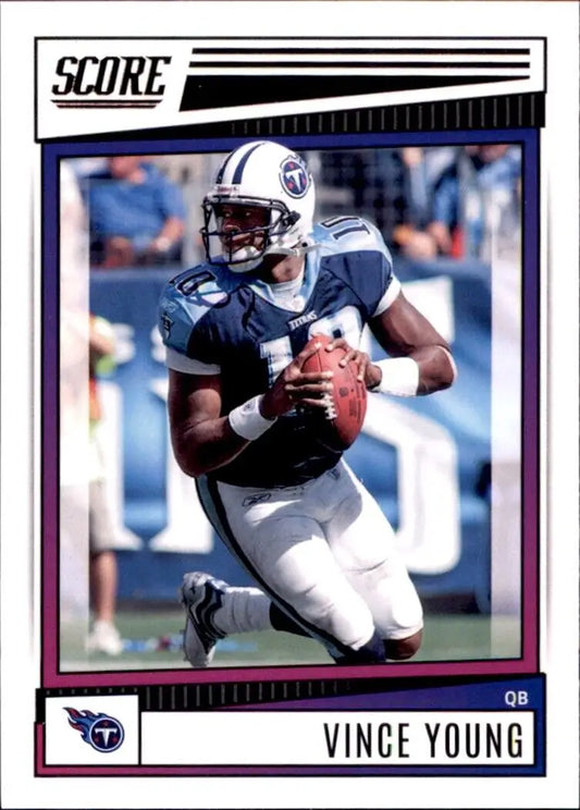 Panini Score Vince Young Tennessee Titans NFL Football card #35 in mint condition