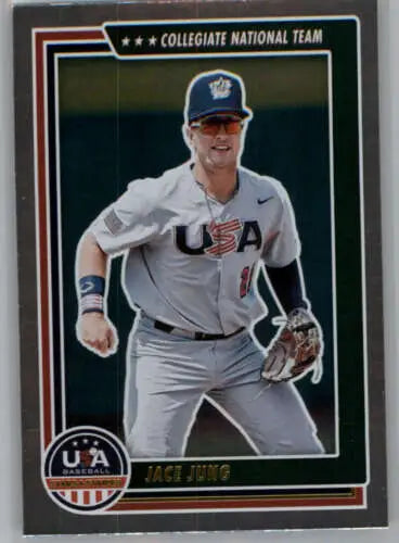 2022 Panini Stars and Stripes Longevity Retail #16 Jace Jung original gloss baseball card