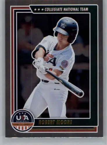 2022 Panini Stars and Stripes Longevity Retail #22 Robert Moore original gloss baseball card