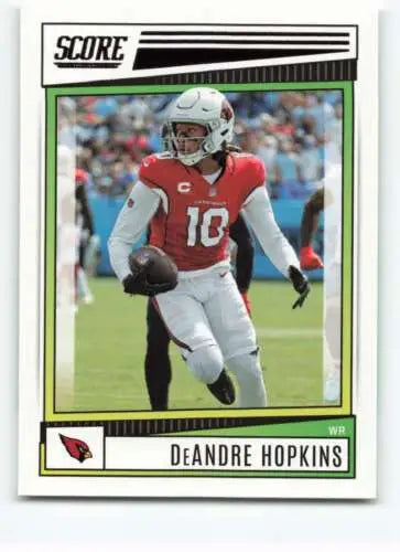 DeAndre Hopkins 2022 Score #144 NM-MT football card with original gloss by Simply Sandoval