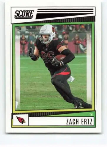 Zach Ertz football card 2022 Score #145 with original gloss from Simply Sandoval