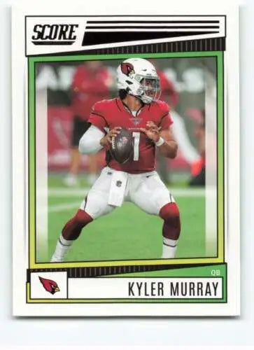 Kyler Murray football card NFL 2022 Score #146 with original gloss by Simply Sandoval