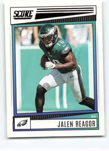 Jalen Reagor football card 2022 Score #241 original gloss NM-MT Eagles Simply Sandoval