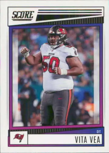 Vita Vea football card 2022 Score #70 original gloss in NM-MT condition