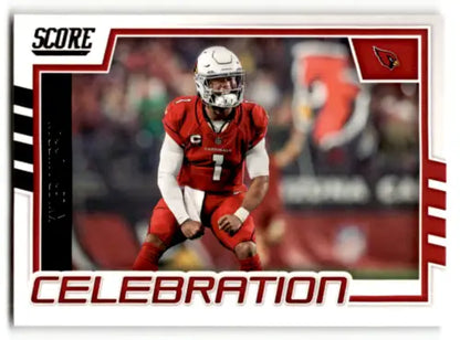 2022 Score Celebration #13 Kyler Murray NM-MT Cardinals original gloss trading card