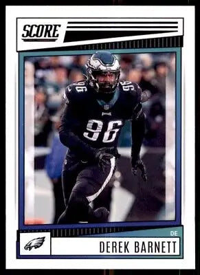 Derek Barnett football card from 2022 Score Philadelphia Eagles #246 text-align center