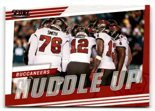 Tampa Bay Buccaneers 2022 Score Huddle Up trading card in original gloss condition