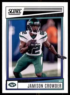 2022 Score Jamison Crowder New York Jets #293 football card for collectors