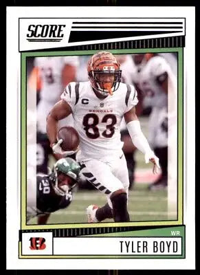 Tyler Boyd football card from 2022 Score for Cincinnati Bengals #193