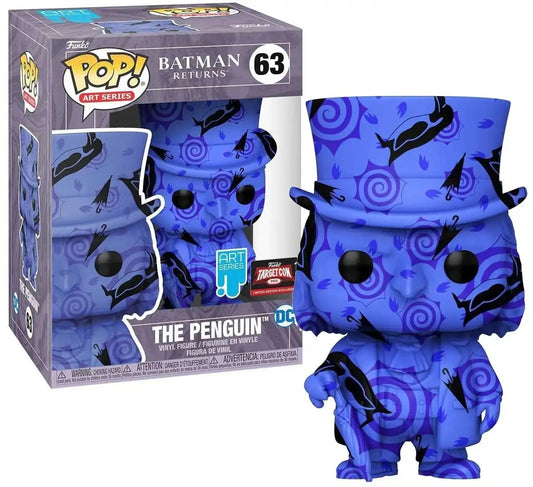 Blue and black Artist Series Penguin - Funko from Exclusive Batman Returns collection